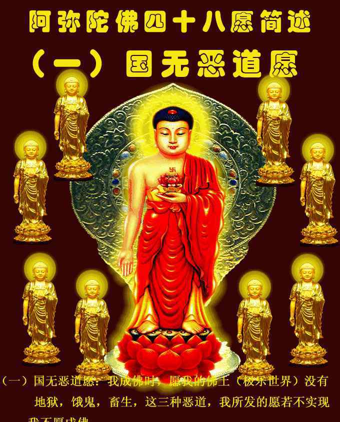 香普 阿弥陀佛四十八大愿，愿愿度尽娑婆众生苦！