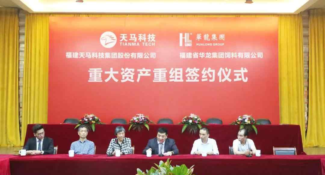 华龙集团 强强联合，共赢未来 | 天马科技签约收购华龙集团！