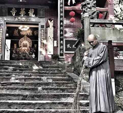 乐嘉变身扫地僧 网友：摆拍而已