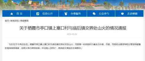 山东栖霞突发山火 过程真相详细揭秘！