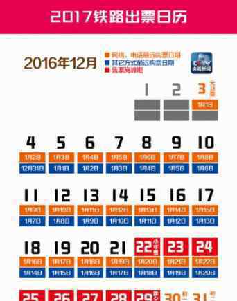 春运首日火车票明起开抢 腊月廿八车票或最难买