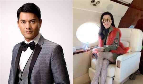 吕良伟老婆乘私人飞机晒美照 奢侈名牌包被踩在脚下