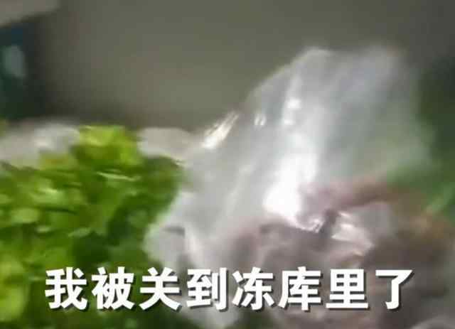 男子进冷冻库放肉被意外反锁 拿手机拍下绝望一幕
