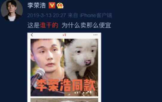 李荣浩问杨丞琳从哪找那么多狗 不能说很像只能说一模一样