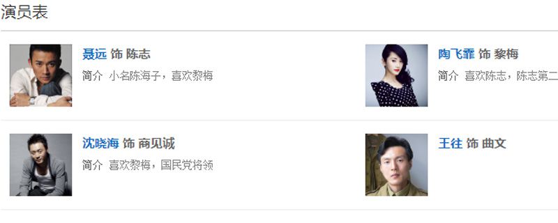 革命人永远是年轻的演员