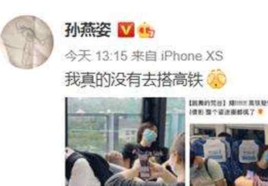 孙燕姿：我真的没有去搭高铁 网友：真的太像了