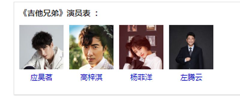 吉他兄弟的演员