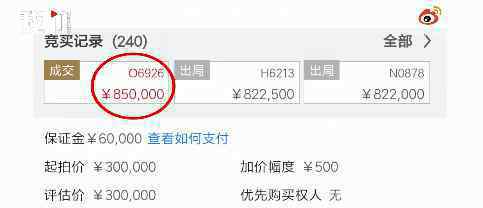 尾号888888手机号85万元拍出 具体是什么情况？