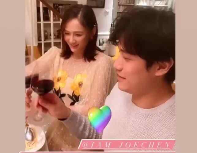 陈乔恩艾伦庆祝恋爱一周年 陈乔恩艾伦视频曝光惹争议