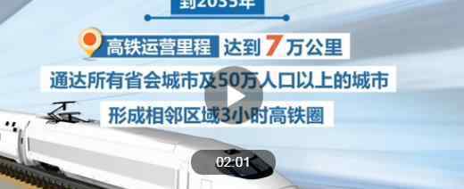 所有50万人口以上城市都将通高铁 已经实施了吗