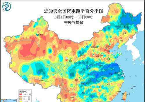 中央气象台连发30天暴雨预警 未来三天仍是雨雨雨