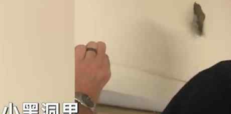 男子凑近家里墙上黑洞拿棍一戳 里面突然伸出一只手