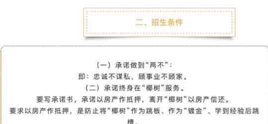椰树董事长回应押房招聘 说了什么抵押房产了吗