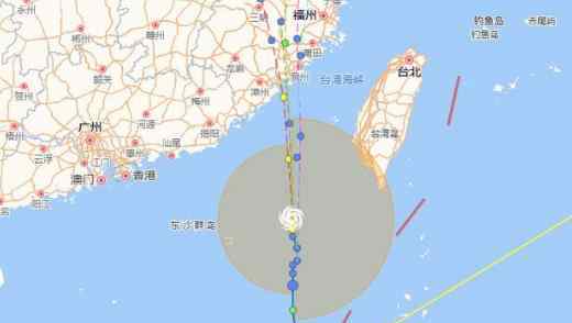 台风米克拉登陆 台风路径实时发布系统