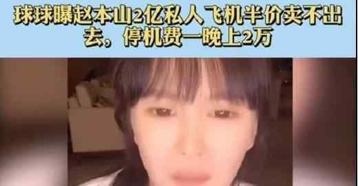 赵本山女儿吐槽自家私人飞机 打五折都没人要