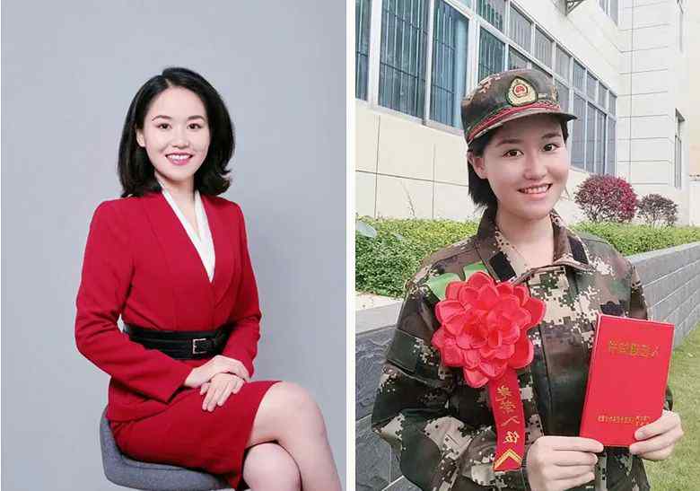 22岁女主持人参军入伍！网友：明明能靠颜值 她偏偏要靠实力！