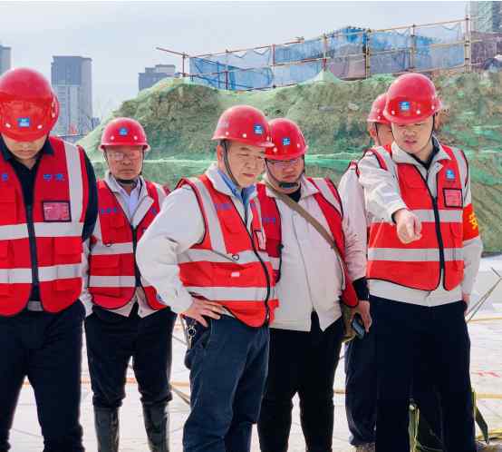中建一局这个项目建设跑出春日“加速度”