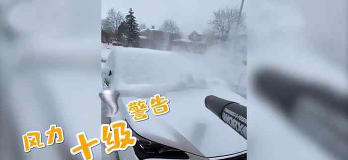 物业用鼓风机帮业主吹走车上积雪 为什么要这样做