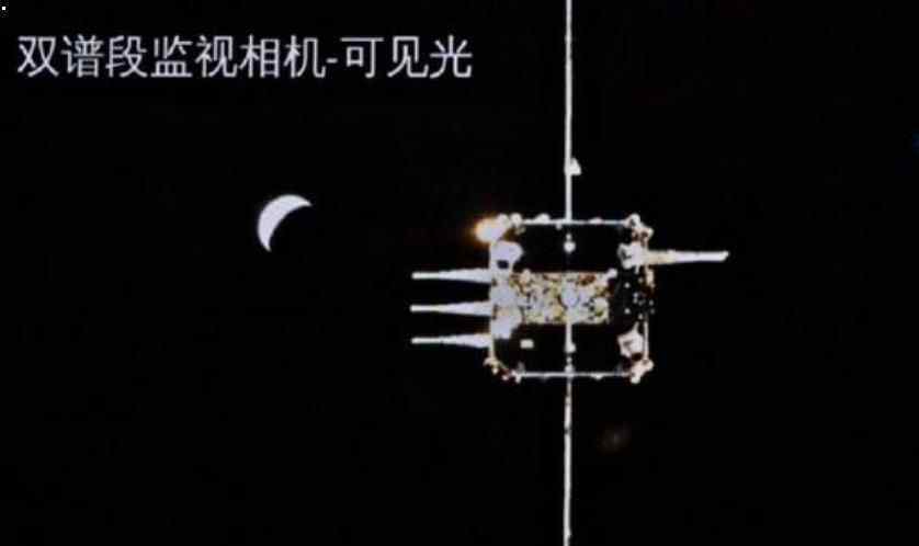 嫦娥五号对接组合体分离实景画面 究竟是怎么一回事