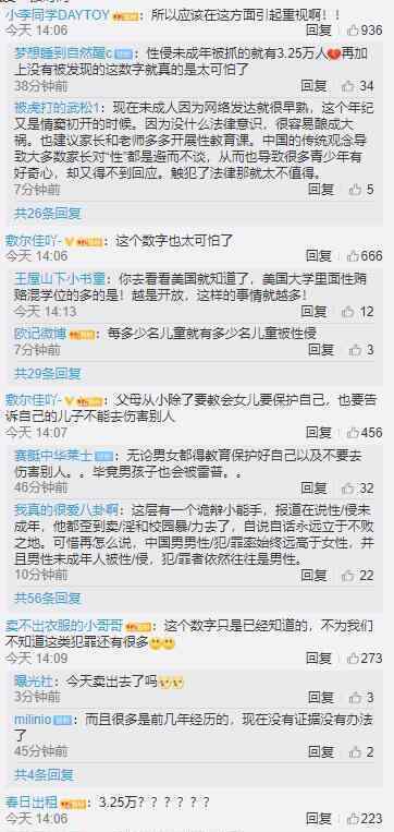 近两年起诉性侵未成年人犯罪3.25万人 具体情况