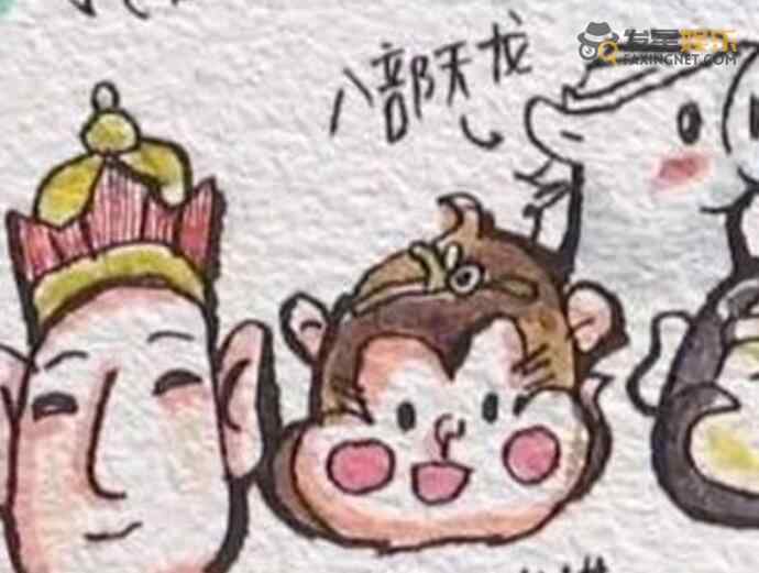西游记 初中生把西游记画成81难通关图 才华横溢小伙子意外网上走红