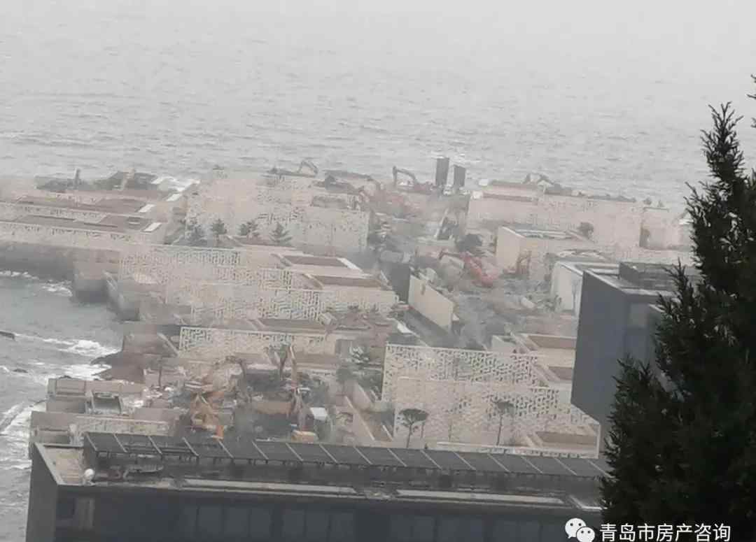 青岛涵碧楼 青岛涵碧楼在“拆”？一栋卖半个亿，住一晚12万的别墅区……
