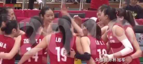 中国女排感动中国 成为体育界唯一入围的候选人