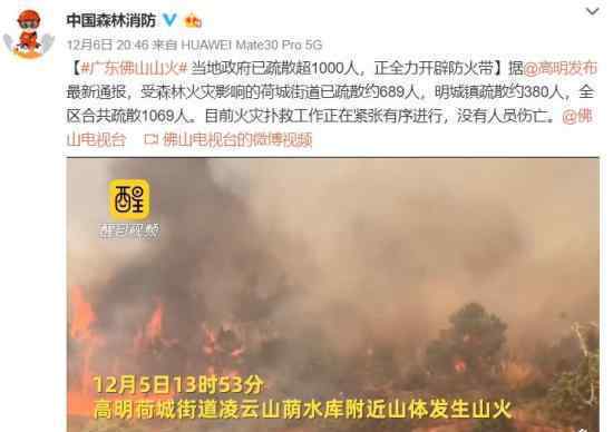 佛山山火是怎么一回事?佛山山火得到控制了吗?