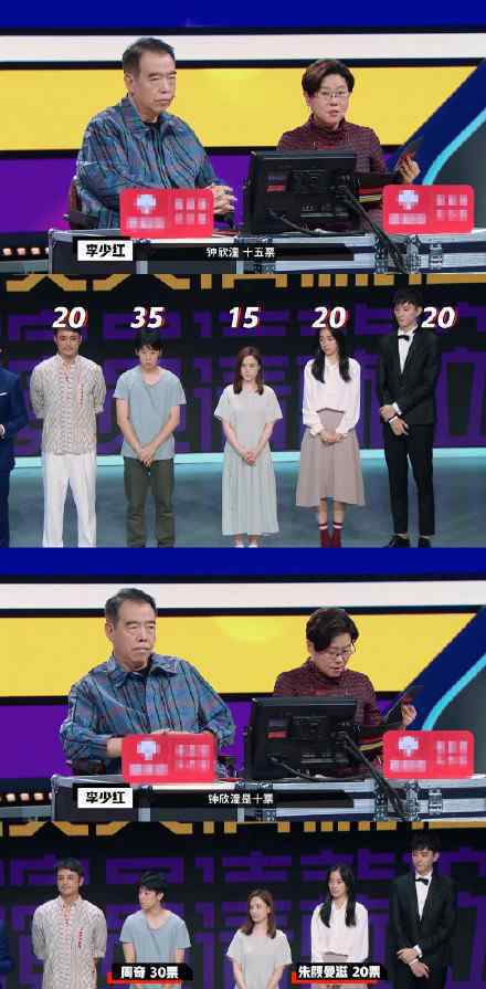 李少红给阿娇10票 为什么只给10票什么节目