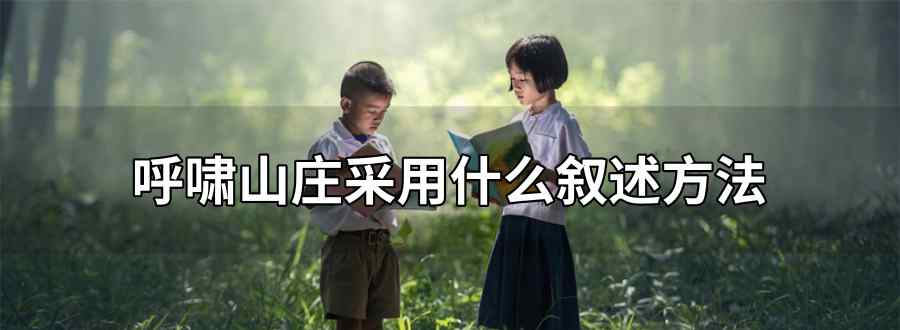 呼啸山庄采用什么叙述方法