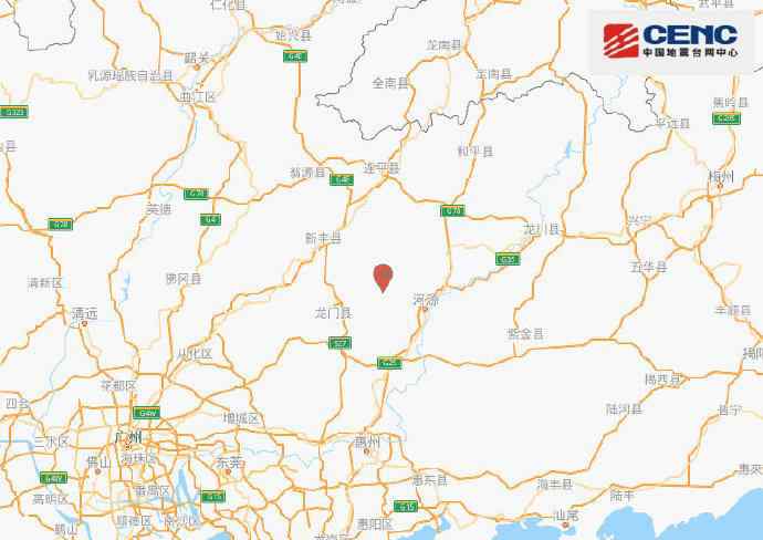 4月2日广东河源市东源县发生3.7级地震 震源深度10千米 具体是什么情况？