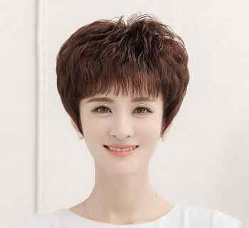 女士假发 中年女士假发