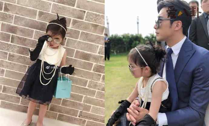 贺军翔写真 贺军翔女儿照片曝光 颜值像极了爸爸，身着打扮嫣然一副小名媛范
