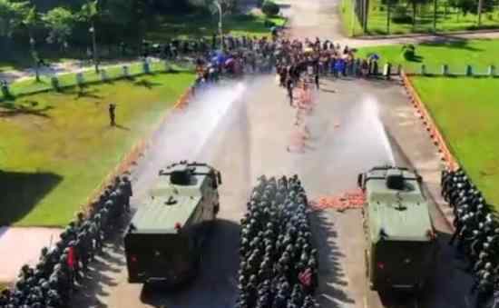 国防部回应武警部队在深圳活动 是例行性训练