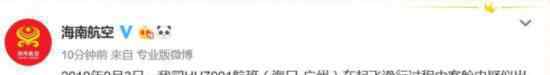 海南客机 烟雾 客舱内疑似出现烟雾什么情况