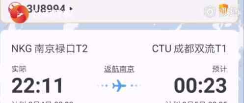 川航客机深夜遭鸟击返航 具体什么情况那趟航班