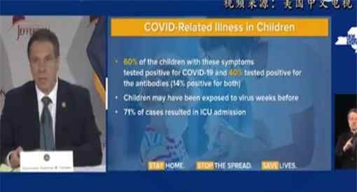 纽约70%染不明综合征儿童进ICU 究竟发生了什么