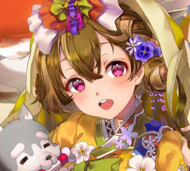 动漫头像:鹤峰少女系列,活泼开朗的美少女!