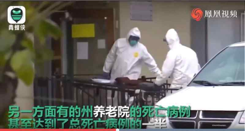 全美死亡病例三分之一来自养老院 具体是多少人