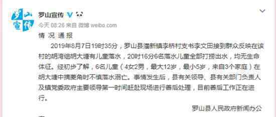 河南6名儿童溺亡 什么原因溺亡在什么地方