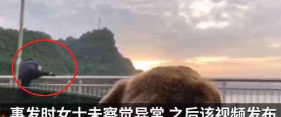 拍风景意外拍下男子跳河瞬间 具体怎么情况