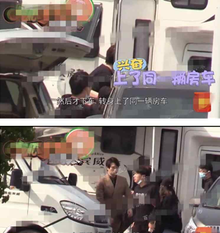杨幂躲房车陪魏大勋拍戏被抓拍 两人酒店幽会后恋情又添新实锤