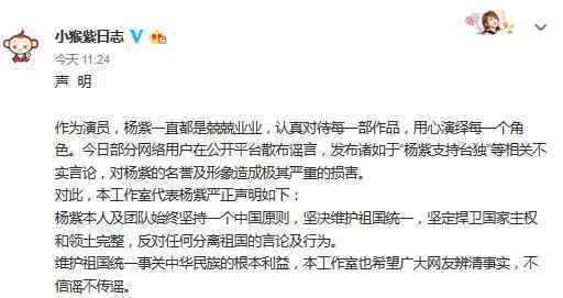 杨紫工作室声明内容是什么?为什么要声明?