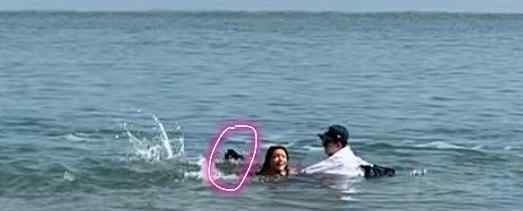 江映蓉海边拍MV险出事 具体情况是什么