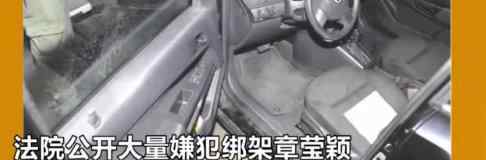 章莹颖乘坐嫌犯车内细节 章莹颖案最新进展（图）
