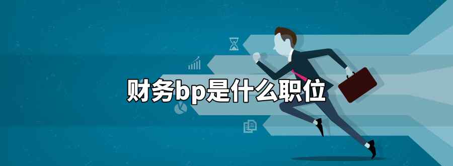 财务bp是什么职位