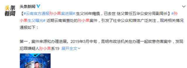 孙小果同案犯有多少个涉及哪些人抓到了吗