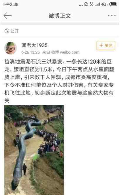 宜宾震后造谣被拘什么情况造谣者将受到什么处罚