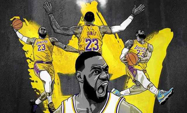 nbatv NBA官方社媒晒詹姆斯特效他把showtime又带回了LA