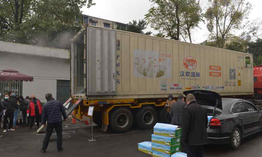 蒙古国捐赠羊肉到达四川 究竟发生了什么?